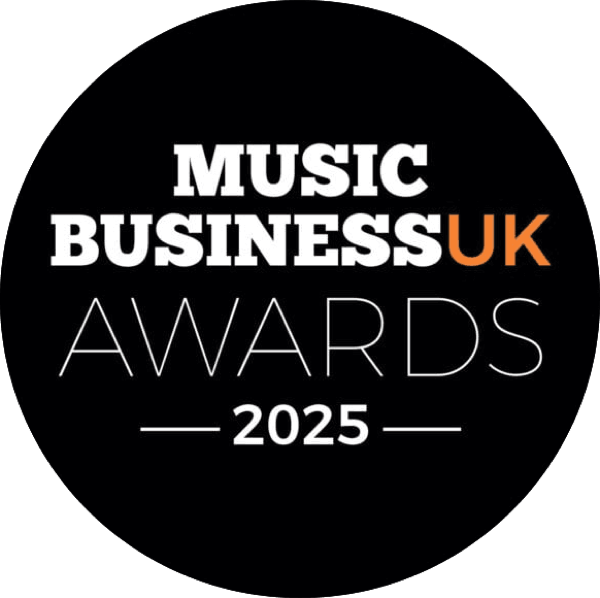 Music Business UK Awards 2025 badge